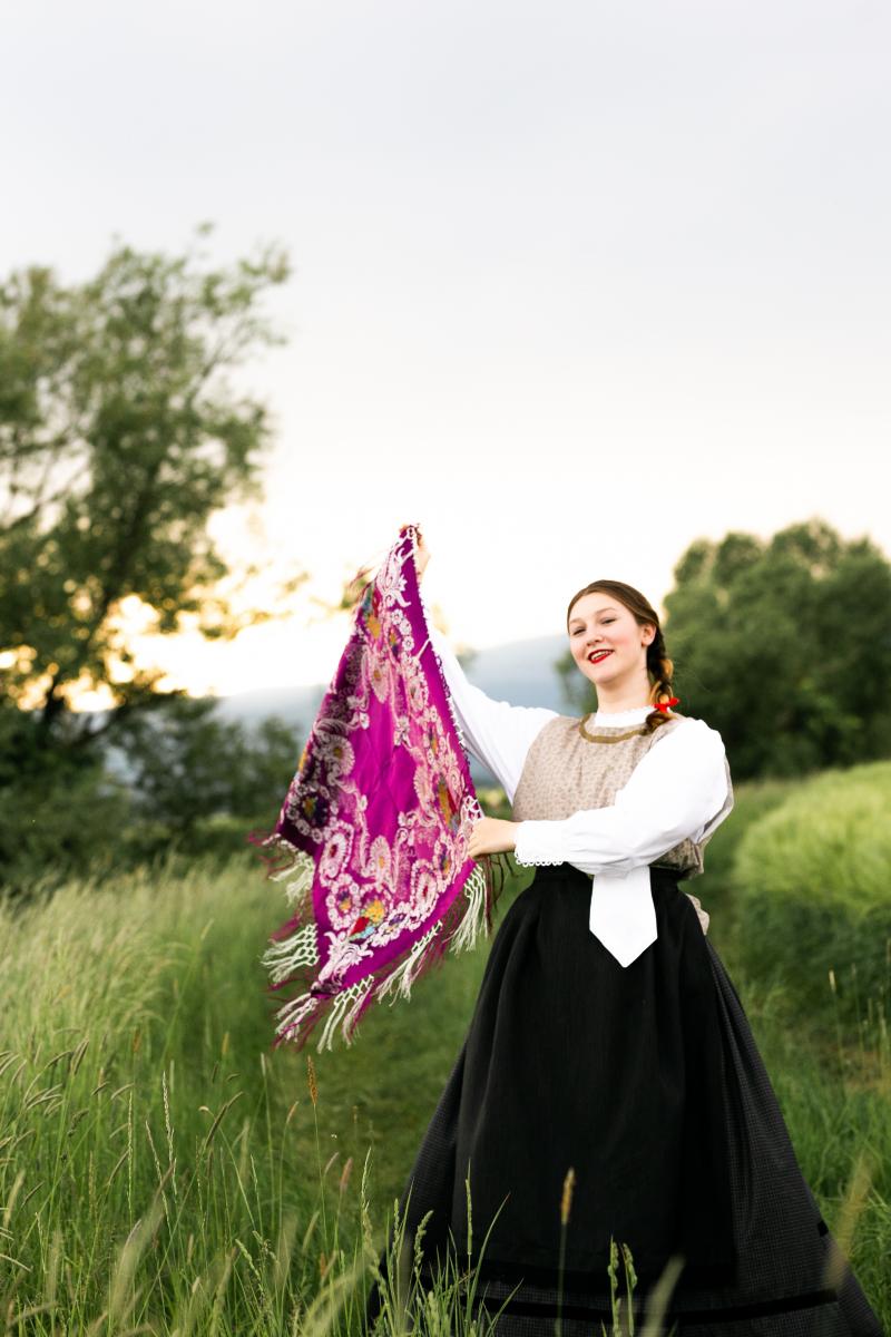 Ruta Slovenski šopek - vijolčna