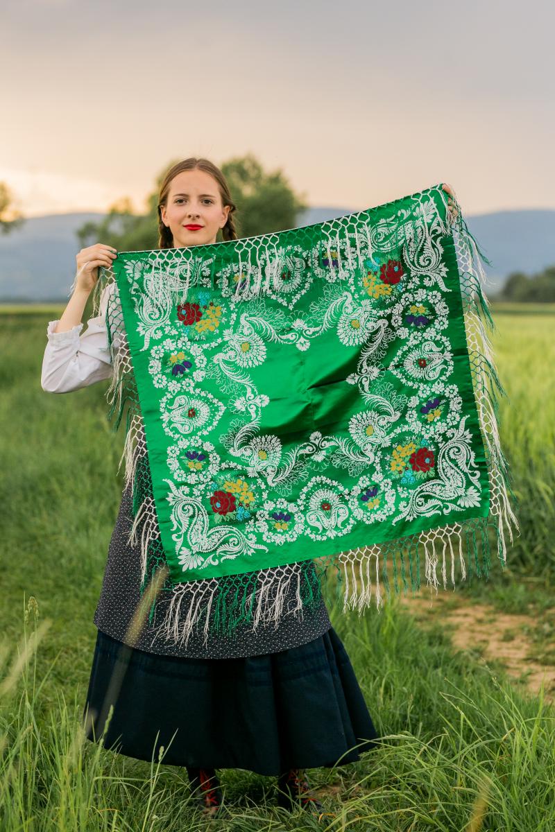 Ruta Slovenski šopek - zelena