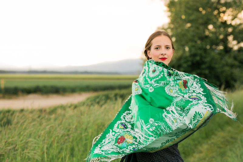 Ruta Slovenski šopek - zelena